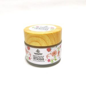Crema Facial de Rosas con FPS
